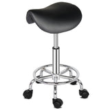 Saddle Stool Ha Ha Feet Rotation Bar Stool Black 56765633