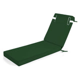 Outdoor Chaise Lounge Cushion, 80 in. x 26 in. x 3 in. Waterproof Fade-Resistant Patio Chair Pad for 98902883