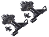 Pair Upgraded 6x5.5 Lug Superior Shipping Container Wheels,Bolt-on Spindle Kit 90325254