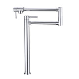 Pot shaped filler folding kitchen faucet with extended handle 18951448