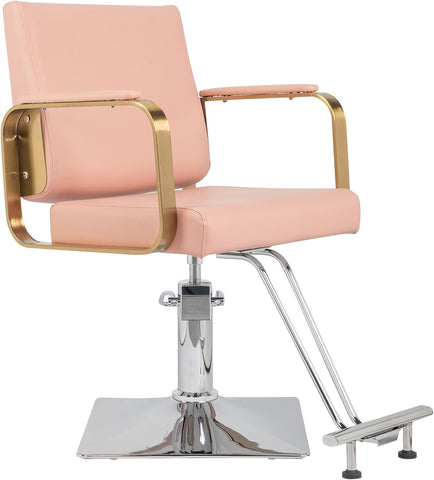 ZUN Salon Chair Styling Barber Chair, Beauty Salon Spa Equipment with Heavy Duty Hydraulic Pump, 32806837