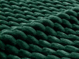 Ottoman Flannelette Fabric-Green W714P377096