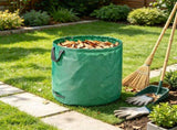 72 Gallon Yard Waste Bag 3-Pack, Large Reusable Collapsible Garden Leaf Trash Container, 26.4x30 11471756
