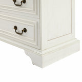 Modern White 5-Drawer Dresser for Bedroom - Ample Storage Wide Chest of Drawers, Sturdy & Safe 86481478
