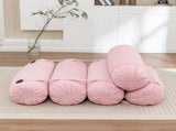 Adjustable Floor Sofa, Corduroy Lazy Sofa with Adjustable Straps for Versatile Configurations, W1170P365606