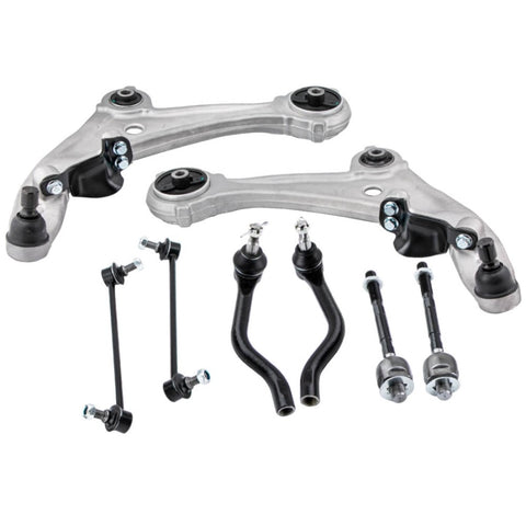 ZUN 8x Suspension Kit Control Arms Tie Rod Sway Bar Ends for Nissan Altima 2007-2012 92460381