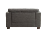 Laurissa Light Charcoal Linen Chair W/3 Pillows B2726P277877