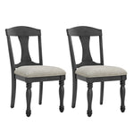 ZUN Wooden Frame Upholstered Dining Chairs set of 2,Mid Century Retro Chairs Comfor Kitchen Chairs for W2582P205329