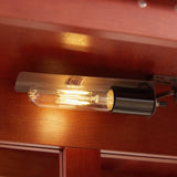 Lighted Glass Cabinet Glass Wine Cabinet Curio Display Cabinet with Adjustable Glass Shelves 2 Doors W2275P178823