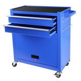 ZUN Rolling Tool Chest with Wheels and 8 Drawers, Detachable Large Tool Cabinet with Lock for Garage, 42379915