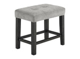 Bar Table Set with Power Outlet, Bar Table and Chairs Set, 4 Piece Dining Table Set, Industrial W487P339351