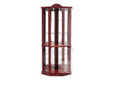 Glass Cabinet Lighted Corner Cabinet Corner Display Curio Cabinet, Glass Display With 28889237