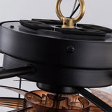 New Model 26 Inch Ceiling Fan Light With 6 Speed Remote 5 Blade Reversible DC Motor For Bedroom W2991P343762