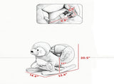 Plush Seal Rocking Horse for Babies 1236 Months, Kids Ride-On Toy with Realistic Sounds and Safety 81551844