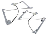 Front Left Right Window Regulator for Mercedes-Benz G500 G55 G63 AMG SUV 2002-2017 Silver 2Pcs 84000174