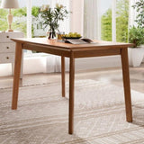 Mid-century Modern 47 inch Dining Table, Space-Saving Dinette for Home, Kitchen, Apartment, N752P271218D