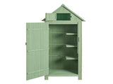 Fir wood Arrow Shed with Single Door Wooden Garden Shed Wooden Lockers 52354080