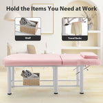 ZUN Professioanl Massage Table , Backrest Adjustable, Removable Headrest, Bottom Shelf Storage , Memory 81227602