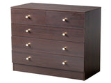 Modern Simple 5-Drawer Dresser Brown 58476495