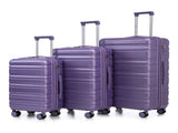 HIFINE TOURIST 20"/24"/28" 3 pcs/set in ABS Spinner Wheel Luggage, Carry on Suitcase, Matching W2787P342133
