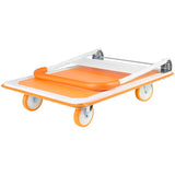 Foldable Push Cart Dolly - 660 Lb. Capacity Heavy Duty Moving Platform Hand Truck - Folding & W1239126283