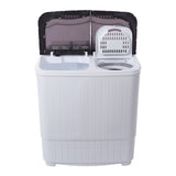 ZUN XPB35-ZK35 14.3lbs Semi-automatic Gray Cover Washing Machine 85440975