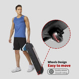 ZUN Adjustable Dumbbell Set Home Gym Cast Iron Barbell Sets with Carry Box 110lbs Office Bedroom Workout 91287581