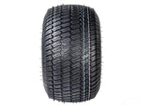 Set of 2 20x8.00-8 Lawn Mower Tires and Wheel Assembly, 4-Ply Tubeless Turf Tread Heavy Duty, 3.5" W1364P445940