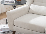 Modern Accent Chair Upholstered Foam Filled Living Room Chairs Comfy Reading Chair Mid Century W1028122699