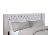 Upholstery Headboard Grey Queen B03548787