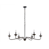 6-Light Metal Chandelier B03597662