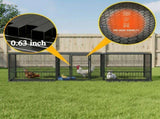 83"Thickened Chicken Coop Durable Pigeon Cage Outdoor Use Comfortable Poultry Cage For Home Breeding W2887P470168