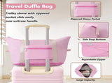 Hardshell Luggage Sets with Bags Lightweight Suitcase Double Spinner Wheels with TSA Lock ,Single N732P193485U