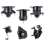 ZUN Set of 6 Engine Motor & Mount A4517 A4516 for Honda Accord 2.4L 2003-2007 Auto 05749091