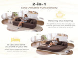 2-in-1 Foldable Sofa Bed,70 Inch Folding Boneless Couch Convertible Compressed Sleeper Sofabed, 4 W2231P466739