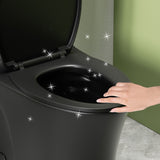 1.1/1.60 GPF Dual-Flush One Piece Toilet,Button on Tank top S-trap, Water-Saving Elongated Comfort W3192P277904