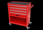 ZUN 4 Drawers Tool Cabinet with Tool Sets-RED 97376560