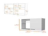 White 2 Wall Cabinet B062P175098