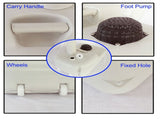 CHH-7701 Portable Removable Outdoor Wash Basin White 58361017