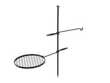 Swivel Campfire Grill, Open Fire Cooking Equipment for Camping with Height Adjustable Grill Grate 53200105
