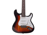 GST Rosewood Fingerboard Electric GuitarBagShoulder Strap Pick Whammy Bar 33905654