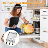 1500W Electric Indoor Grill 2 in 1 Electric BBQ Gill with Grill Net Removable Plate 5 Temperature 90269749