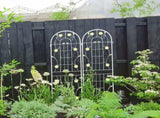 4 Pack Metal Garden Trellis 71" x 19.7" Rustproof Trellis for Climbing Plants Outdoor Flower Support W1586135958