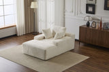 Oversized Chaise Lounge Chair Cozy Cloud Couch, Modern Plush Corduroy Upholstered Sleeper Sofa 70499596