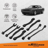 ZUN 8x Rear Suspension Control Arms Strut Rod Lateral Arm Kit For Dodge Charger 23306813