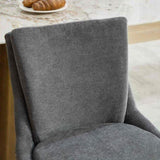 Modern Dining Set of 2,Double-layer Cushioned Chenille fabric Upholstered Accent Side Leisure W1143P207920