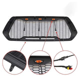 Black Mesh Grille For Toyota tacoma 2016 -2023 Not Fit Truck with Radar Behind the Badge W2801P220386