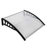 HT-100 x 96cm Household Application Door & Window Rain Cover Eaves Black Holder 29975683