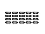 L & R Side Skirt Body Extension Set fit for Tesla Model 3 17-24 1089830-00-D Black 54298824
