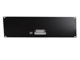 19" 4U Steel Plate DJ Drawer Equipment Cabinet with Keys Black 95397522